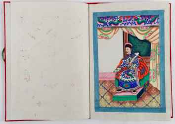 [Pith Painting - Album of Twelve Gouache Paintings on Pith&hellip;