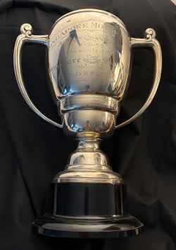 Winner's Sterling silver trophy, Johore Grand Prix 1952 - AND MORE!