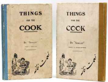 Things for the Cook: Part 1, English; Part II, Hindustani.