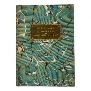 A collection of Autographs prepared for Rev. J. K. Burr&hellip;