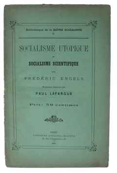 Socialisme utopique et socialisme scientifique. Traduction francaise par Paul Lafargue.